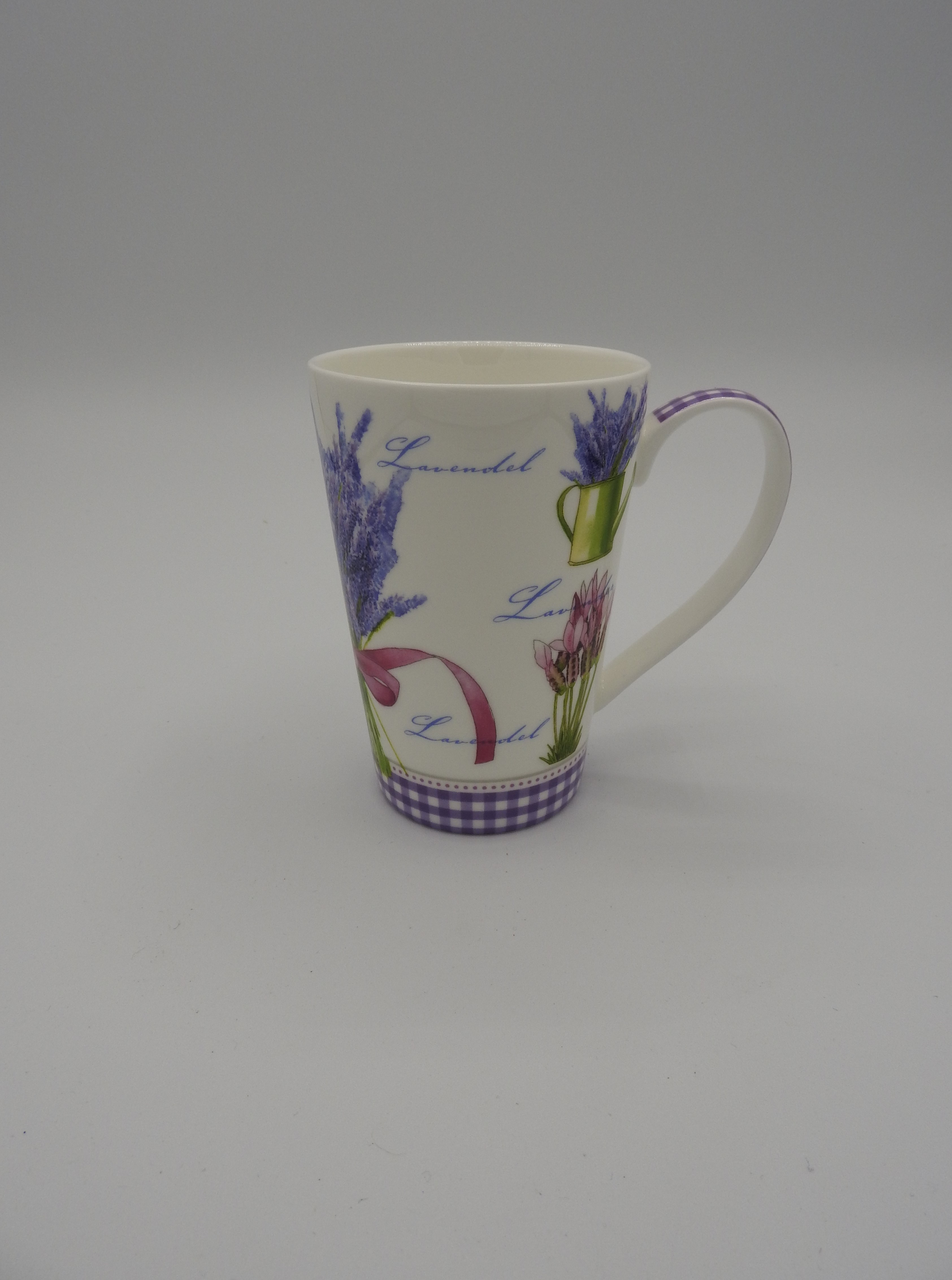 Tasse Brillantporzellan Iglu - Dekor Lavendel Kaffeebecher